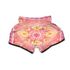 Indian Paisley Bandana Pink Print Muay Thai Boxing Shorts-grizzshop