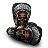 Indian Skull Native American Print Boxing Gloves-grizzshop