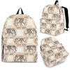 Indian Tribal Elephant Print Premium Backpack-grizzshop