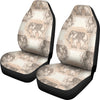 Indian Tribal Elephant Print Universal Fit Car Seat Cover-grizzshop