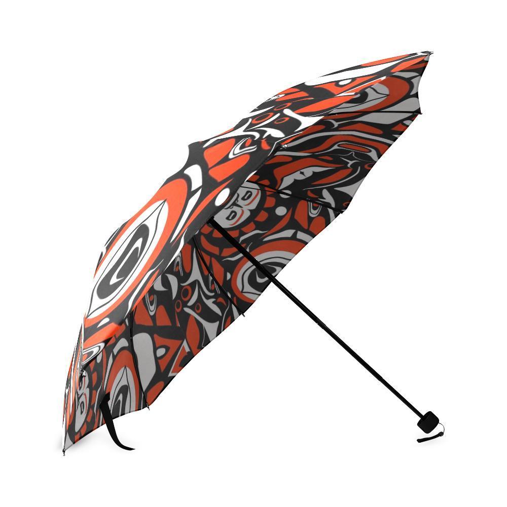Indians Aztec Tribal Native Navajo American Print Foldable Umbrella-grizzshop
