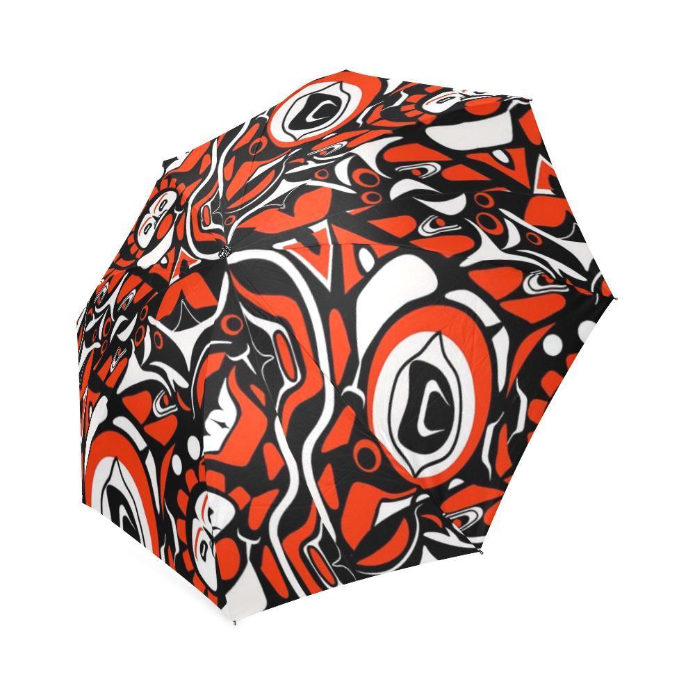 Indians Aztec Tribal Native Navajo American Print Foldable Umbrella-grizzshop