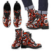 Indians Aztec Tribal Native Navajo American Print Men Leather Boots-grizzshop