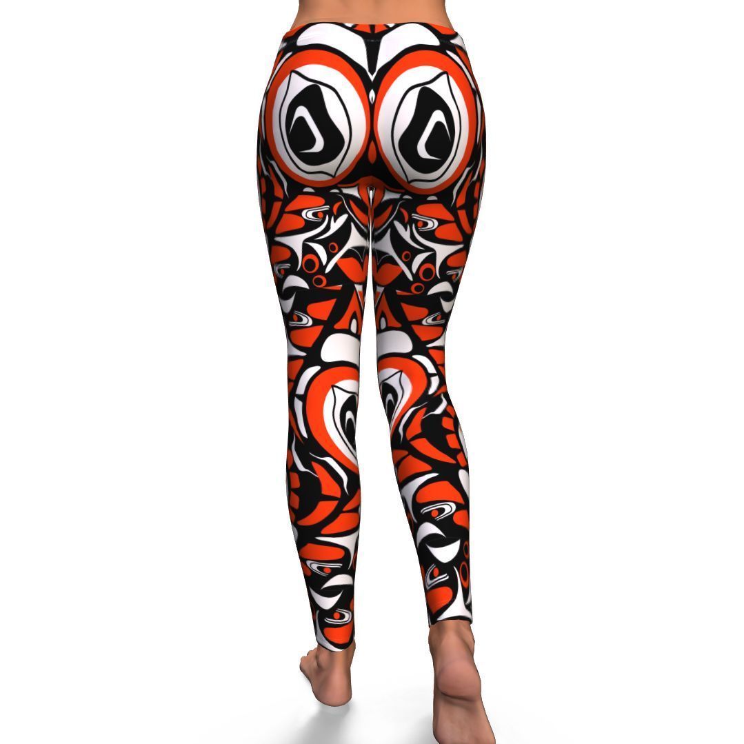 Indians Aztec Tribal Native Navajo American Print Pattern Women Leggings-grizzshop