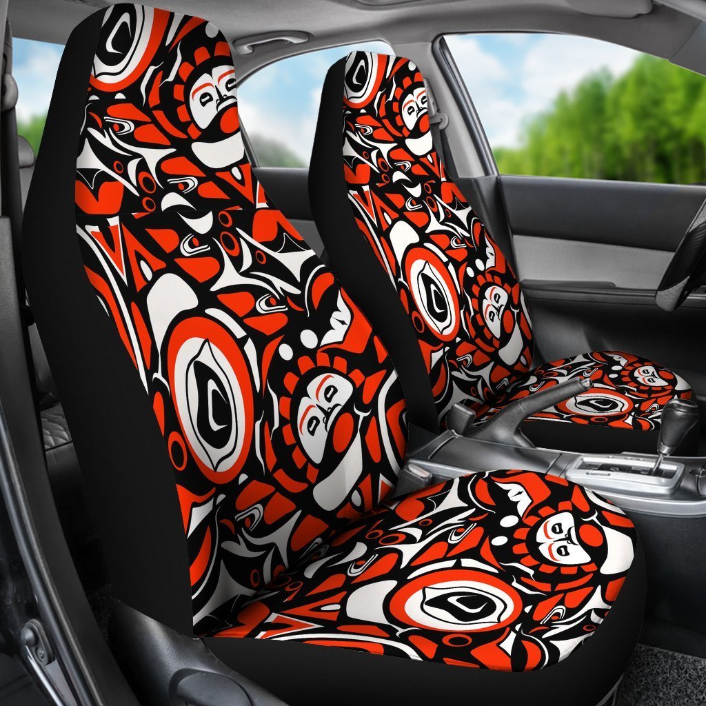 Indians Aztec Tribal Native Navajo American Print Universal Fit Car Seat Cover-grizzshop