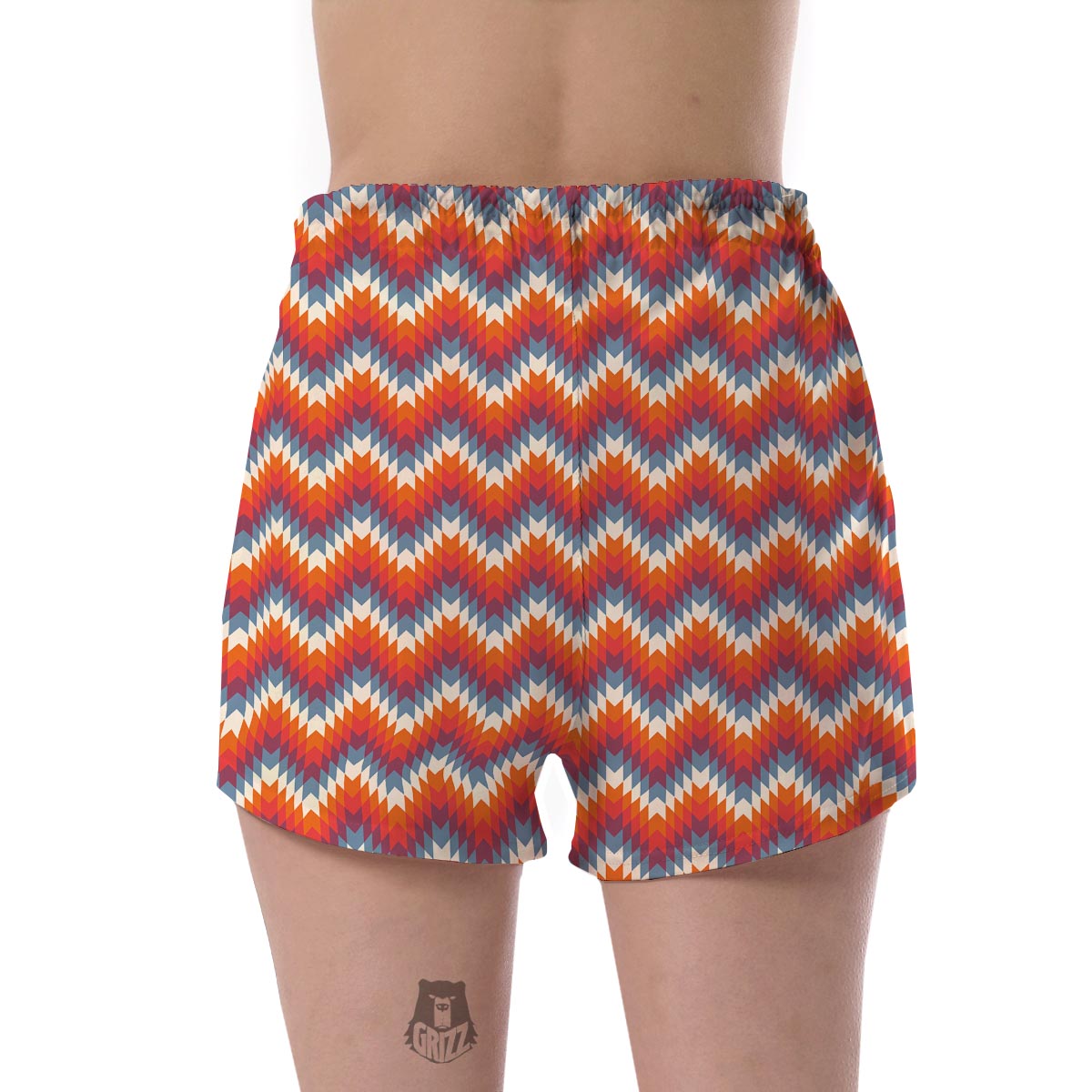Indians Native American Navajo Aztec Pendleton Tribal Print Women's Shorts-grizzshop