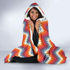 Indians Native American Navajo Aztec Tribal Print Hooded Blanket-grizzshop