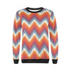 Indians Native American Navajo Aztec Tribal Print Women Crewneck Sweatshirt-grizzshop