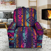 Indians Navajo Aztec Pendleton Tribal Native American Print Recliner Cover-grizzshop