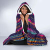 Indians Navajo Aztec Tribal Native American Print Hooded Blanket-grizzshop