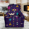 Indians Tribal Native Navajo American Aztec Pendleton Print Recliner Cover-grizzshop