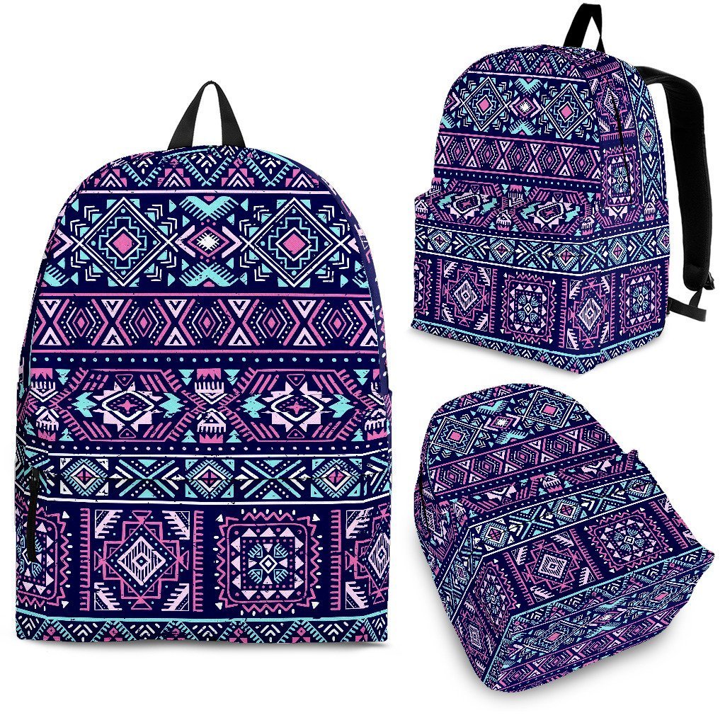 Indians Tribal Native Navajo American Aztec Print Backpack-grizzshop