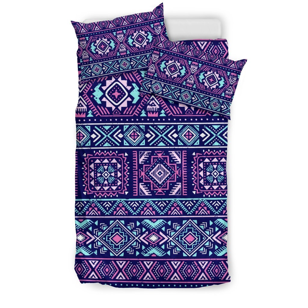 Indians Tribal Native Navajo American Aztec Print Duvet Cover Bedding Set-grizzshop