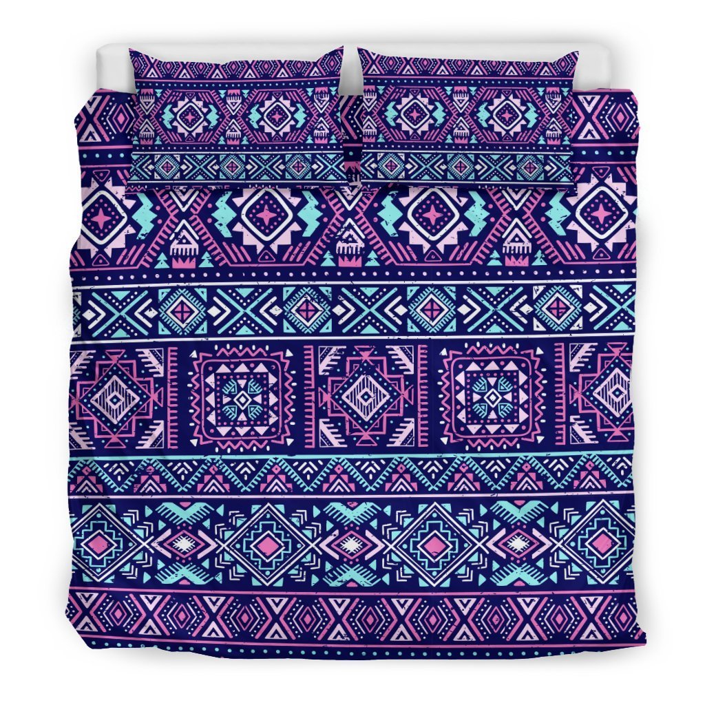 Indians Tribal Native Navajo American Aztec Print Duvet Cover Bedding Set-grizzshop