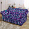 Indians Tribal Native Navajo American Aztec Print Loveseat Cover-grizzshop