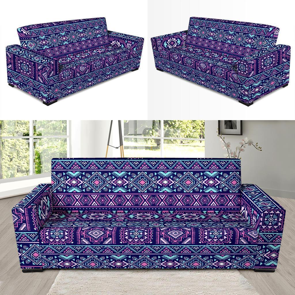 Indians Tribal Native Navajo American Aztec Print Sofa Covers-grizzshop