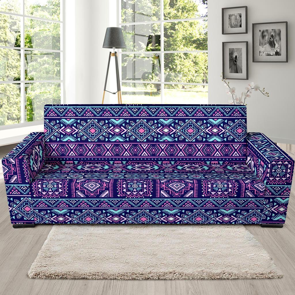 Indians Tribal Native Navajo American Aztec Print Sofa Covers-grizzshop