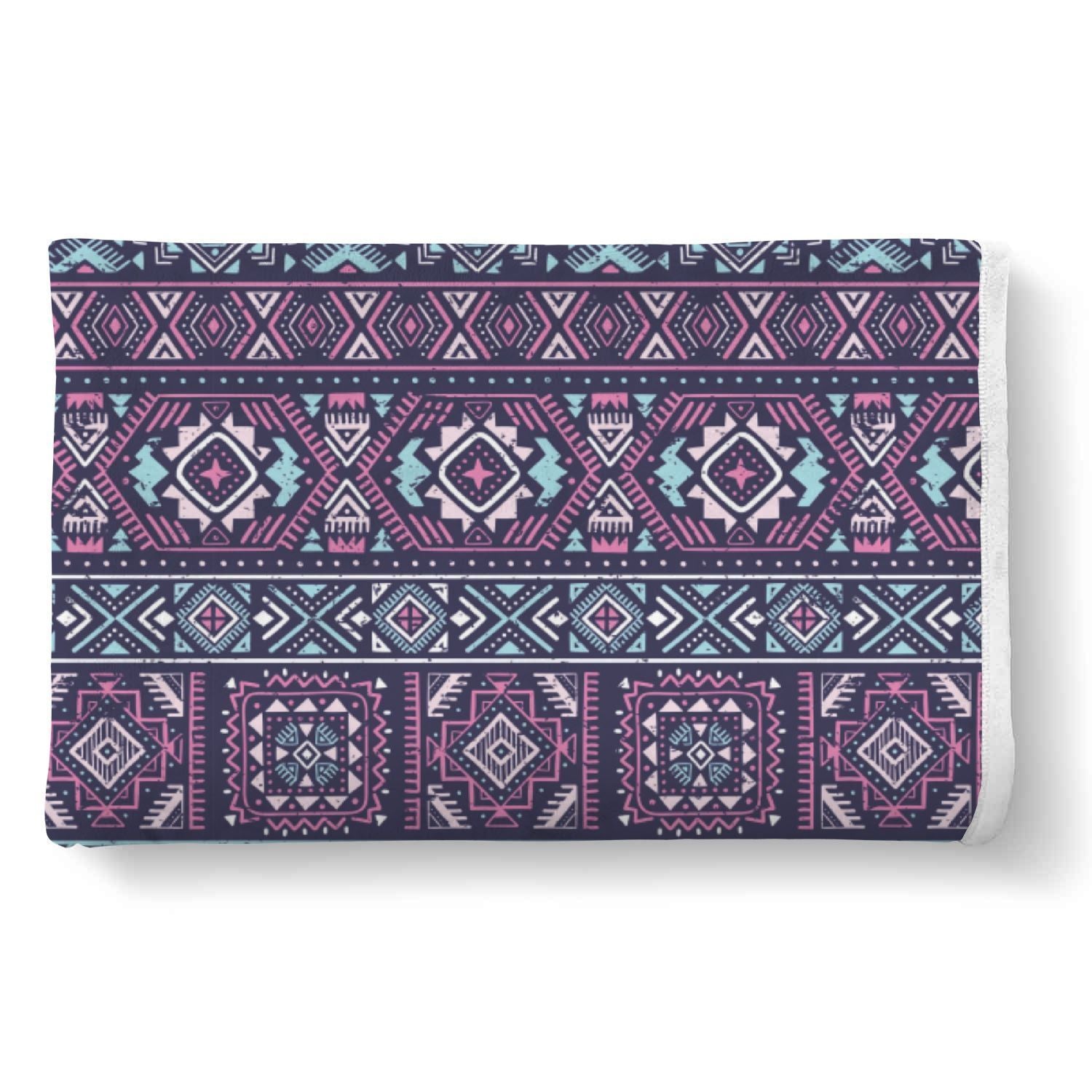 Indians Tribal Native Navajo American Aztec Print Throw Blanket-grizzshop