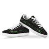 Indicators And Stock Candlestick Print White Low Top Sneakers-grizzshop