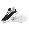 Indicators And Stock Candlestick Print White Running Shoes-grizzshop