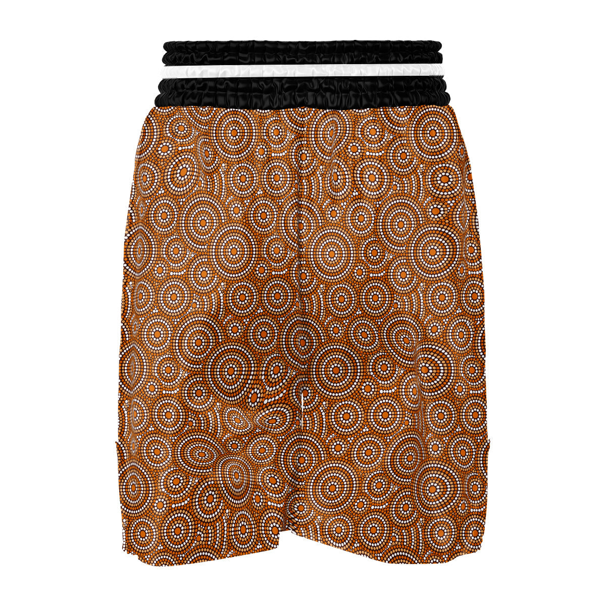 Indigenous Aboriginal Print Pattern Boxing Shorts-grizzshop