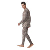 Indigenous Dot Aboriginal Print Pattern Men's Pajamas-grizzshop