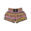 Inspired Native Print Pattern Muay Thai Boxing Shorts-grizzshop