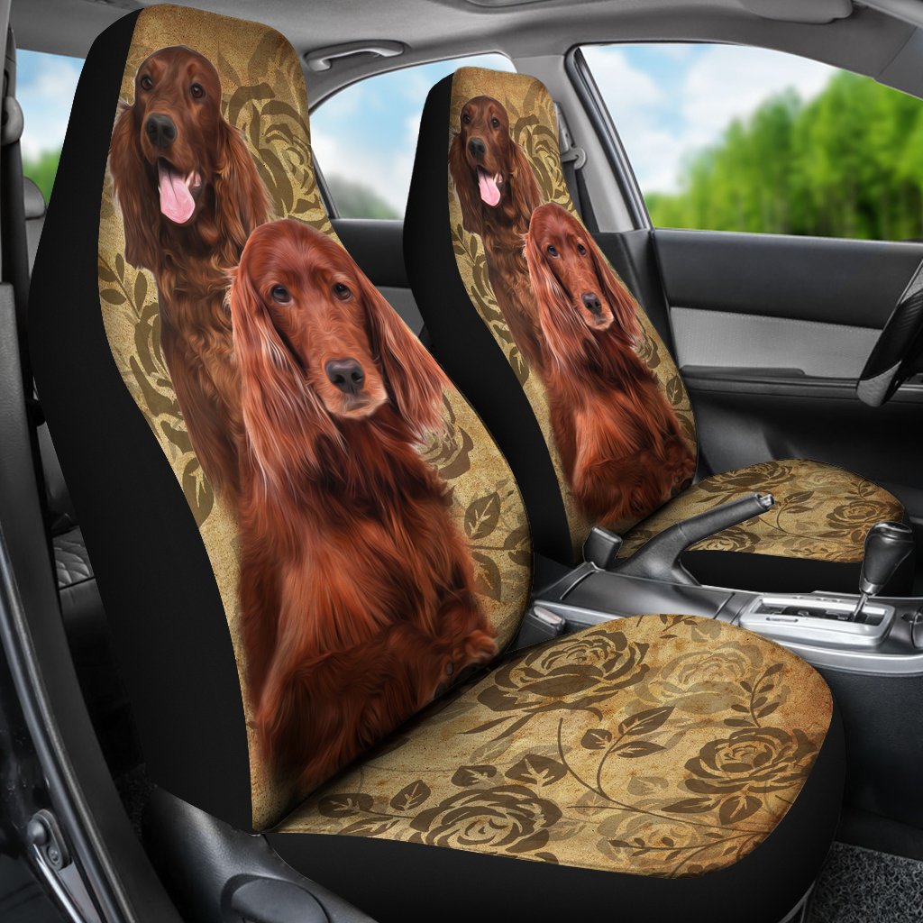 Irish Setter Universal Fit Car Seat Covers-grizzshop