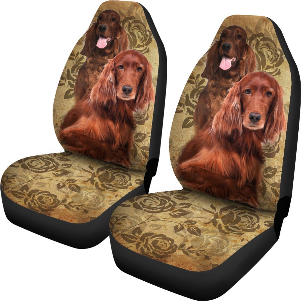 Irish Setter Universal Fit Car Seat Covers-grizzshop