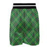 Irish Tartan Saint Patrick's Day Print Pattern Boxing Shorts-grizzshop