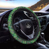 Irish Tartan Saint Patrick's Day Print Pattern Car Steering Wheel Cover-grizzshop