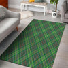 Irish Tartan Saint Patrick's Day Print Pattern Floor Mat-grizzshop