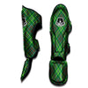 Irish Tartan Saint Patrick's Day Print Pattern Muay Thai Shin Guards-grizzshop