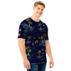 Island Palm Tree Hawaiian Print Men T Shirt-grizzshop