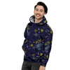 Island Palm Tree Hawaiian Print Men's Hoodie-grizzshop