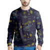 Island Palm Tree Hawaiian Print Men's Sweatshirt-grizzshop