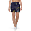 Island Palm Tree Hawaiian Print Mini Skirt-grizzshop