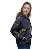 Island Palm Tree Hawaiian Print Women's Hoodie-grizzshop