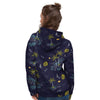 Island Palm Tree Hawaiian Print Women's Hoodie-grizzshop