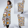 Jack Russell Dog Christmas Pattern Print Hooded Blanket-grizzshop