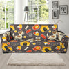 Jack Russell Dog Pattern Print Sofa Covers-grizzshop