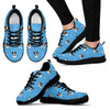 Jack Russell Dog Print Pattern Black Sneaker Shoes For Men Women-grizzshop