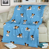 Jack Russell Dog Print Pattern Blanket-grizzshop