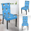 Jack Russell Dog Print Pattern Chair Cover-grizzshop