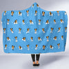 Jack Russell Dog Print Pattern Hooded Blanket-grizzshop