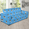 Jack Russell Dog Print Pattern Sofa Covers-grizzshop