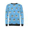 Jack Russell Dog Print Pattern Women Crewneck Sweatshirt-grizzshop