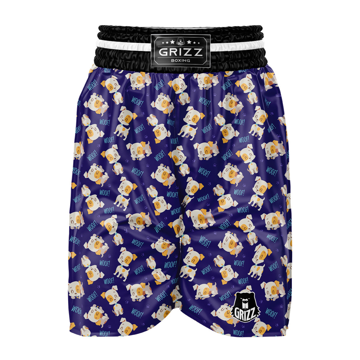 Jack Russell Terrier Cute Print Pattern Boxing Shorts-grizzshop