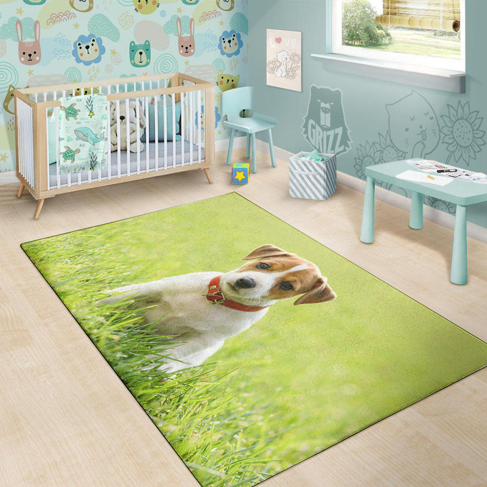 Jack Russell Terrier Little Print Floor Mat-grizzshop