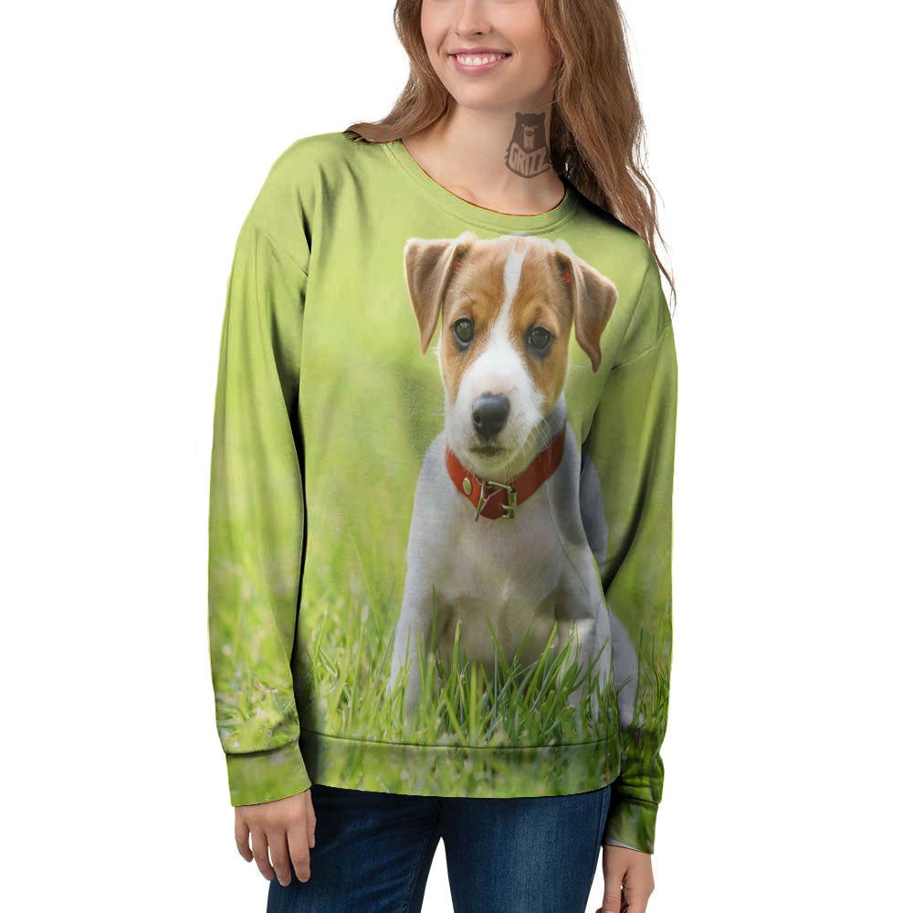 Jack Russell Terrier Little Print Women's Sweatshirt-grizzshop